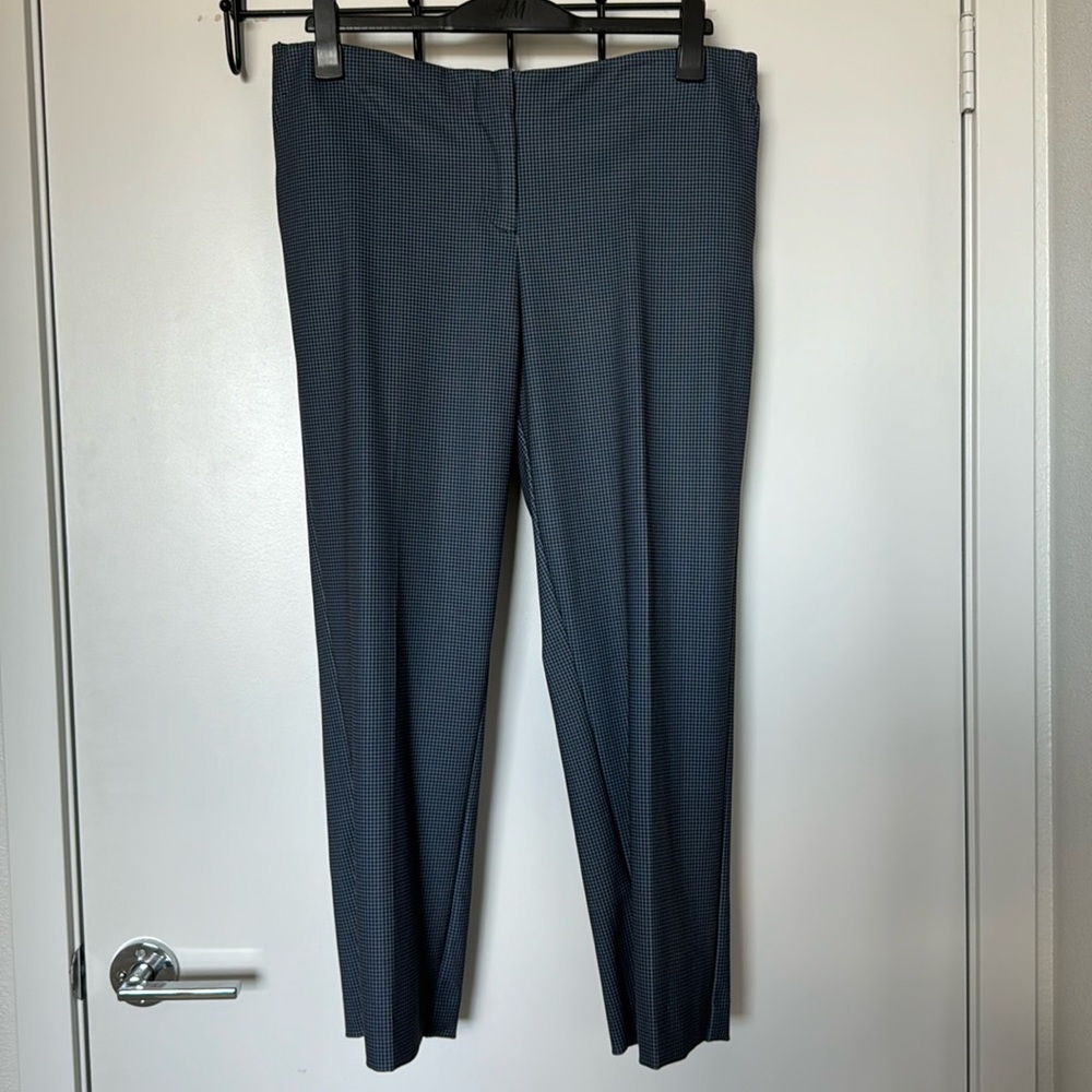 Amanda & Chelsea Blue Lily Modern Fit Ankle Washable Stretch Pant Size 14